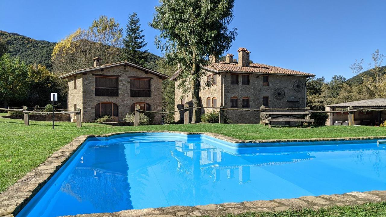 Apartamento Mas El Carrer Santa Pau Exterior foto