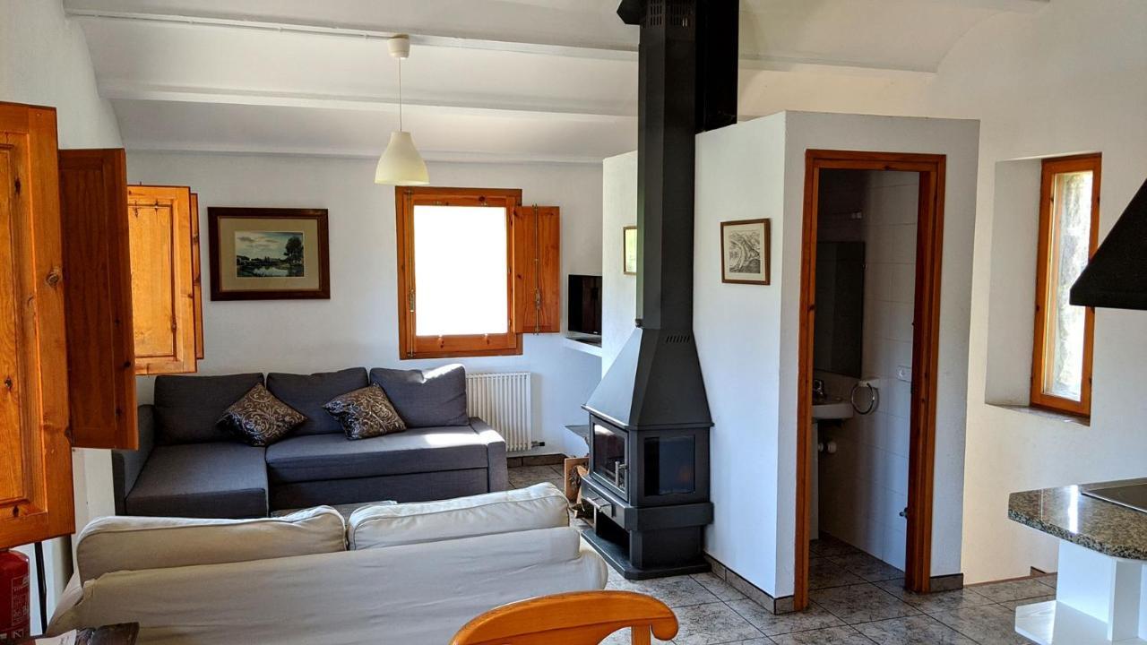 Apartamento Mas El Carrer Santa Pau Exterior foto