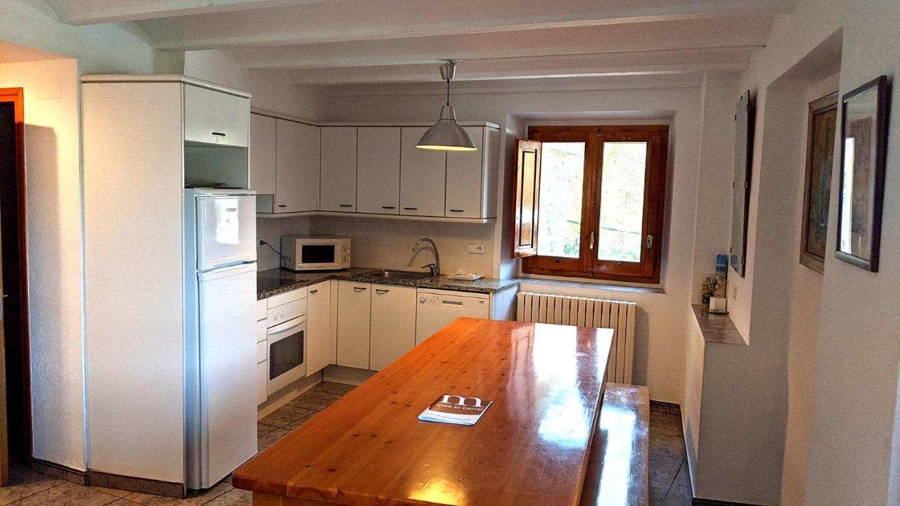 Apartamento Mas El Carrer Santa Pau Exterior foto