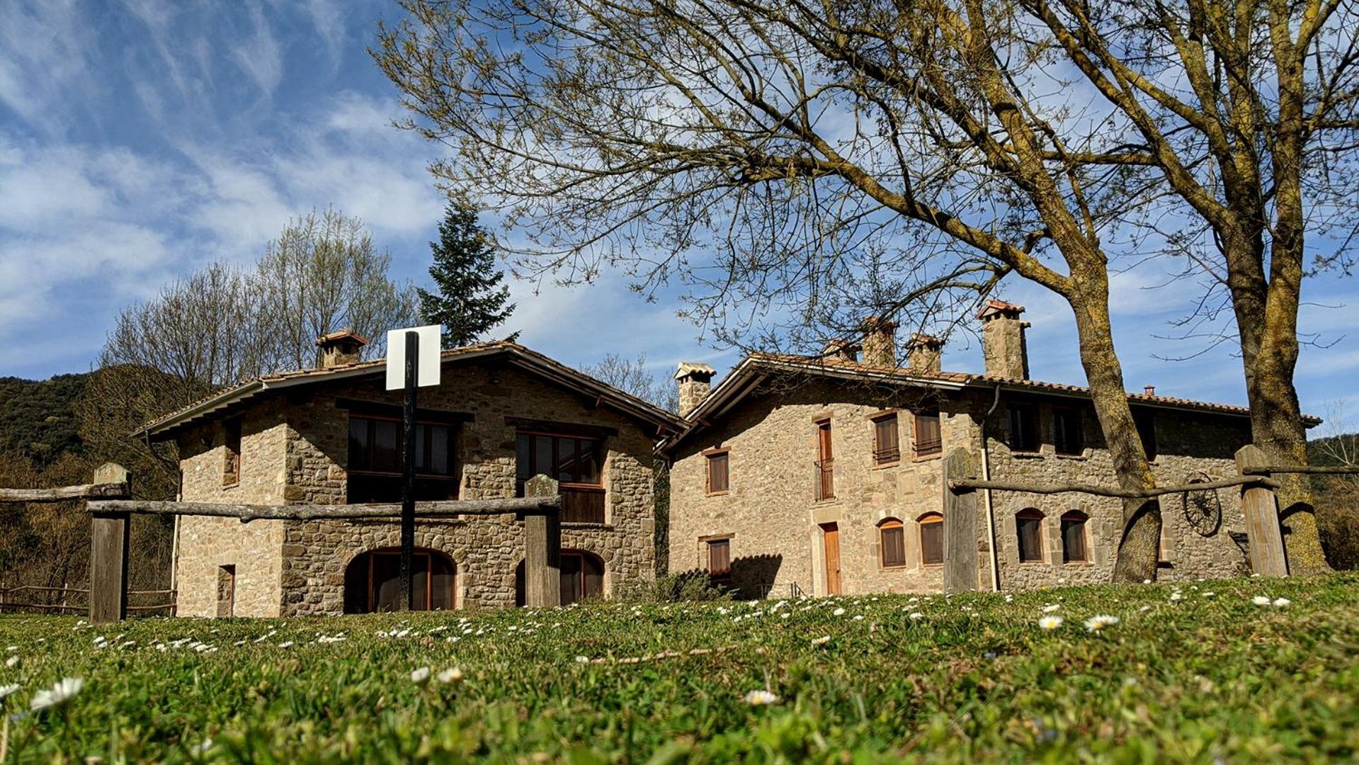 Apartamento Mas El Carrer Santa Pau Exterior foto