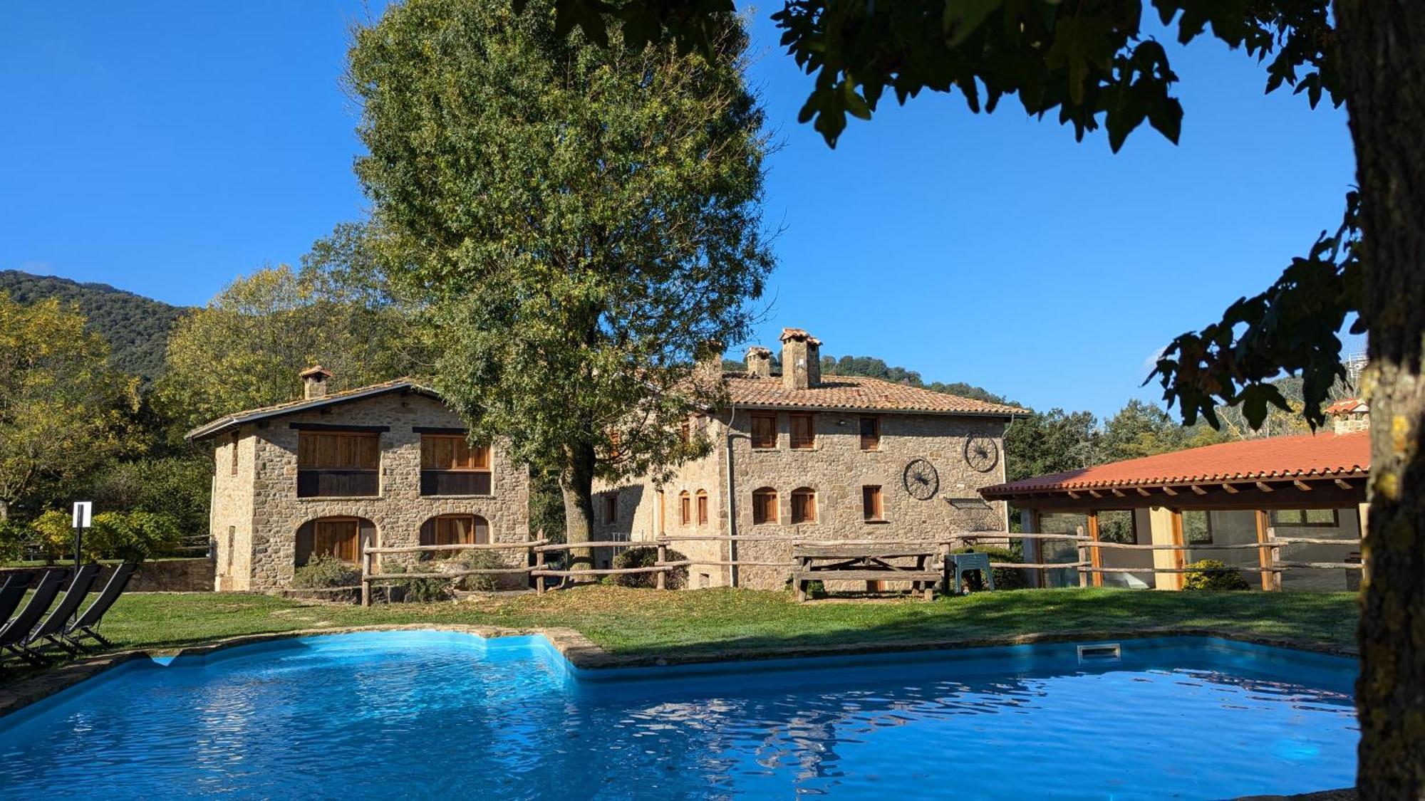 Apartamento Mas El Carrer Santa Pau Exterior foto